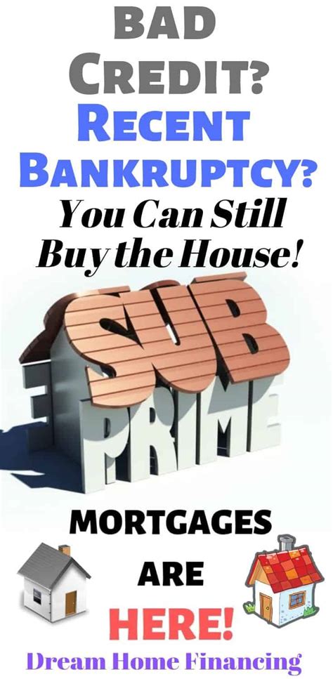 Subprime Lenders For Mortgage